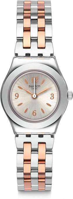 Swatch I Lady Women's Watch Casual Polymer Grey Quartz Waterproof Minimix