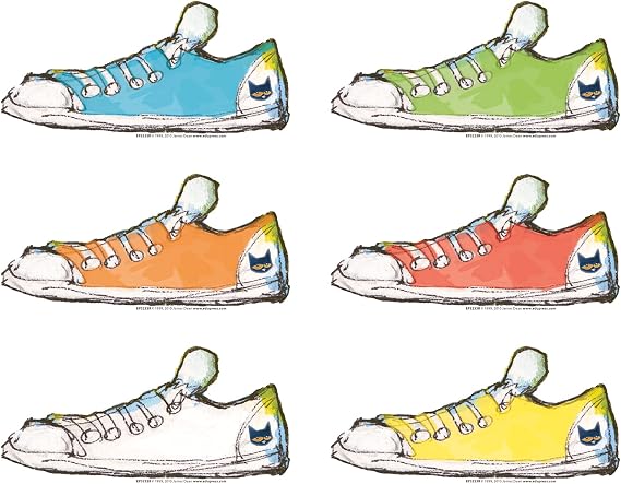 Edupress Pete the Cat Groovy Shoes Accents (EP63233)
