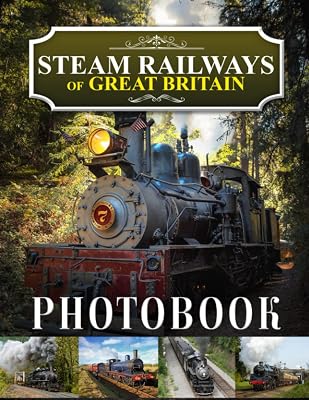 Steam Railways Vintage Photo Book: Steam Trains Picture Book - 30 Pictures Photos For Fans, 2023 Steam Railways Photobook Christmas Gifts For Men Husband Dad Boy Friends Paperback December 22, 2022