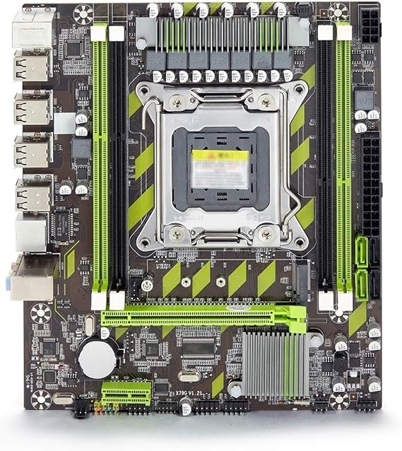 Motherboard Series Processor Fit For Atermiter X79 X79G Mainboard PC Gaming LGA 2011 USB2.0 SATA3 PC3 Support REG ECC Memory And Xeon E5 Processor DDR3 motherboards