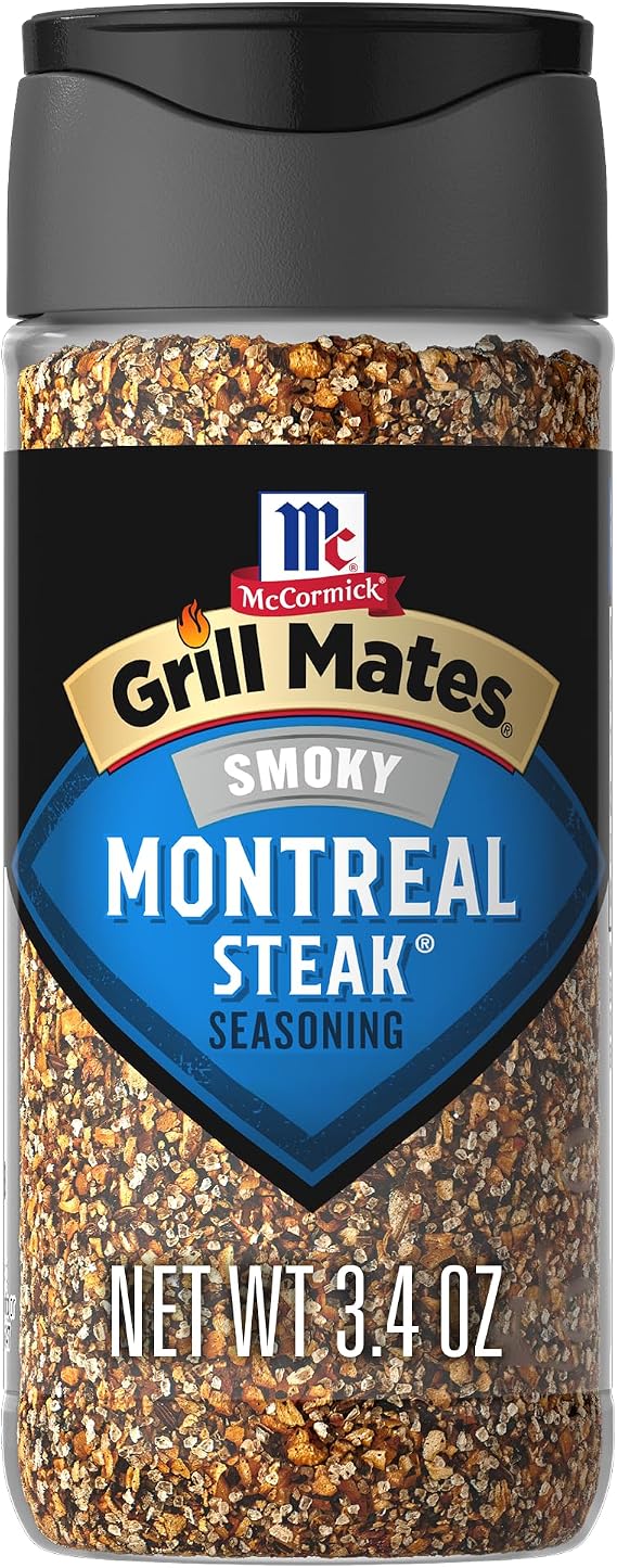 McCormick Grill Mates Smoky Montreal Steak Seasoning, 3.4 Oz