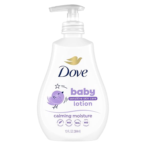 Baby Dove Sensitive Skin Care Baby Lotion Calming Moisture 13 oz