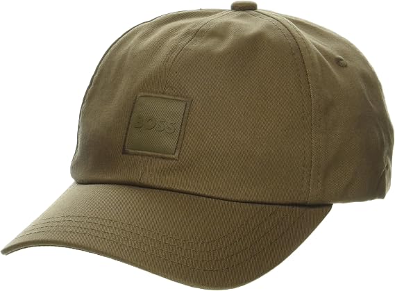 BOSS Men's Tonal Square Logo Cotton Twill Hat