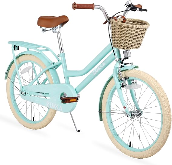 20 Inch Girls Bike ,Girls Bike with Basket for 7-10 Years Old Kids,No Training Wheels Included ,Single Speed,Multiple Colors