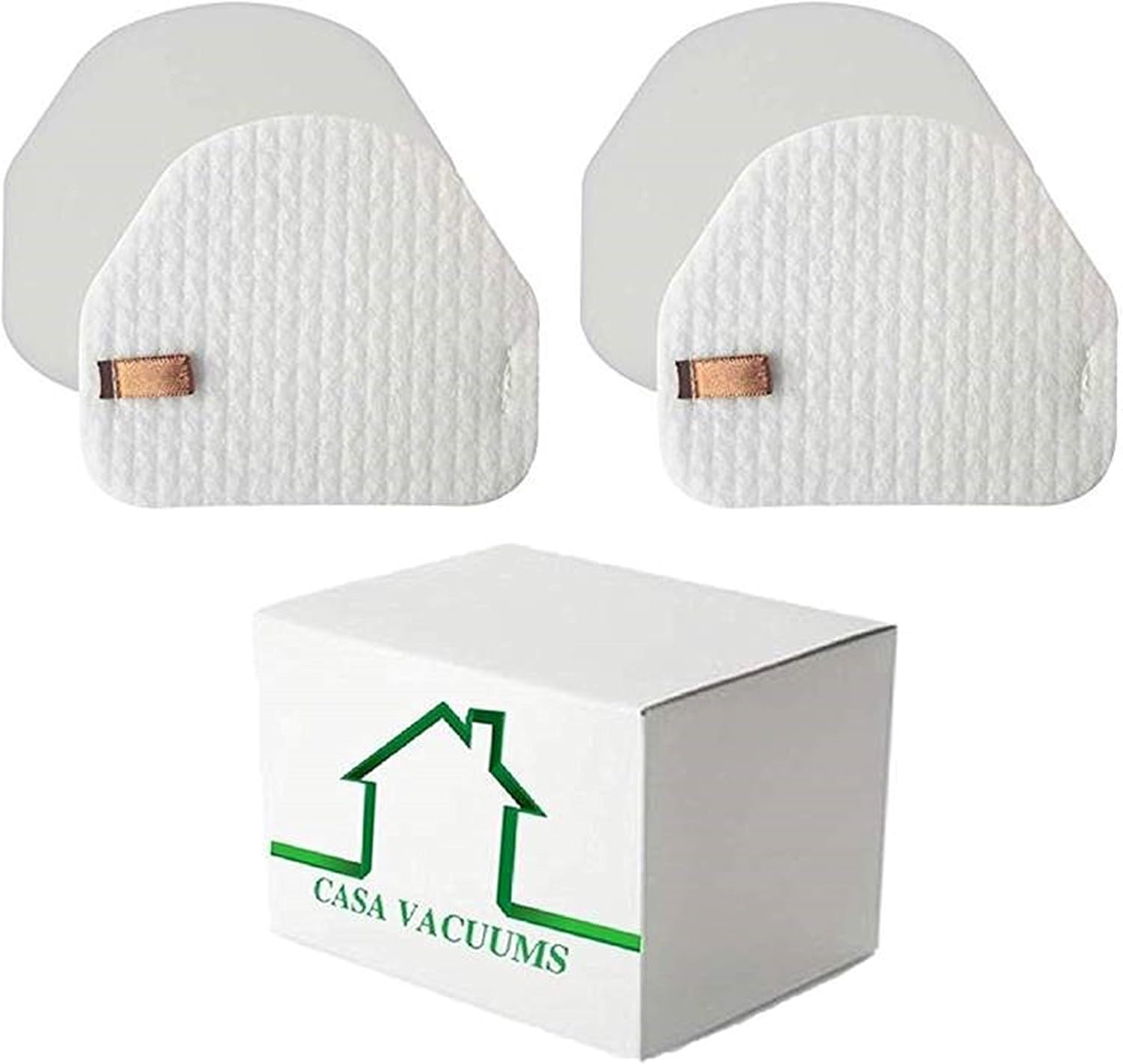 Casa Vacuums Replacement 2PK for Shark DuoClean Slim NV200 NV200C NV200Q NV201 NV202 NV202C & Shark Rotator Professional NV450 NV451 NV472 NV480 NV482 NV484 Upright XFF450 Felt & Foam Filter Kits