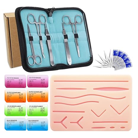 Suture Practice Kit for Medical Students Educational Use Only