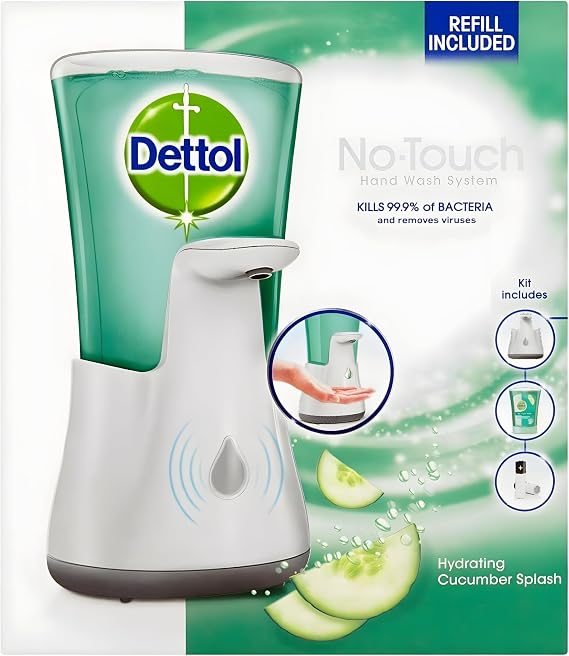 Dettol 140085306 0.25L Multicolor Soap Dispenser - Multicoloured