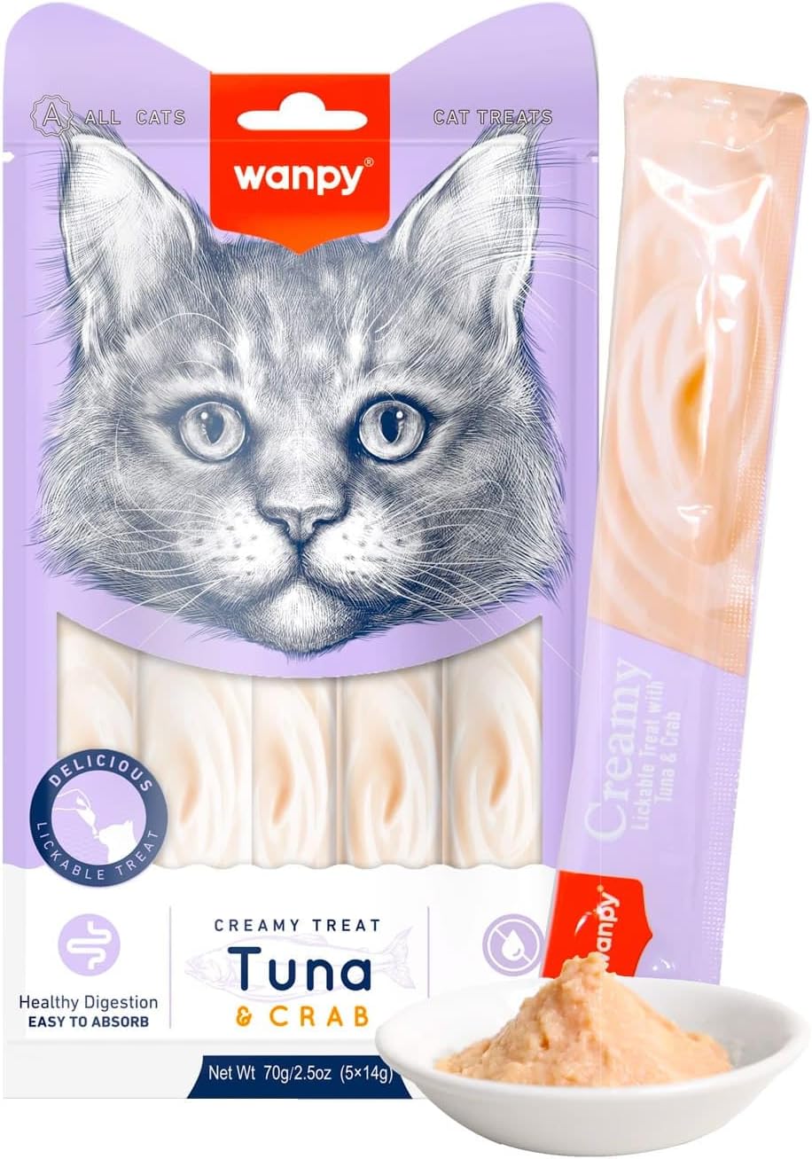 Wanpy Tone and Crab Liquid Cat Award 5x14gr