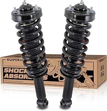 KUIPERAUTO Pair Front Strut Shocks Assembly Compatible with 2009 2010 2011 2012 2013 Ford F150 4WD 171141 Shock absorber