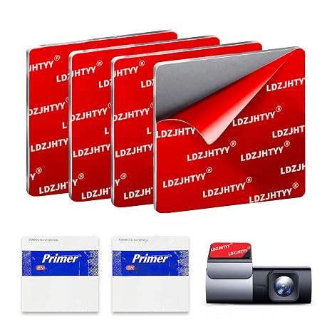36pcs Heat Resistant Double-Sided Adhesive Sticker Pads, Square 2" | Double Sided Tape Heavy Duty, Dashboard, For Car Phone Holder Mount & Dash Cam