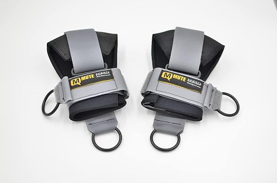 Grip Aid Workout Multi Purpose Adaptive Grasping Cuffs One Pair (Left and Right Gloves). Workouts, Gardening, Daily tasks. Those with Little to no Grip Such as quadriplegic or Arthritis