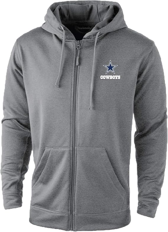 Dunbrooke Men's NFL Trophy Fleece Full-Zip Hoodie