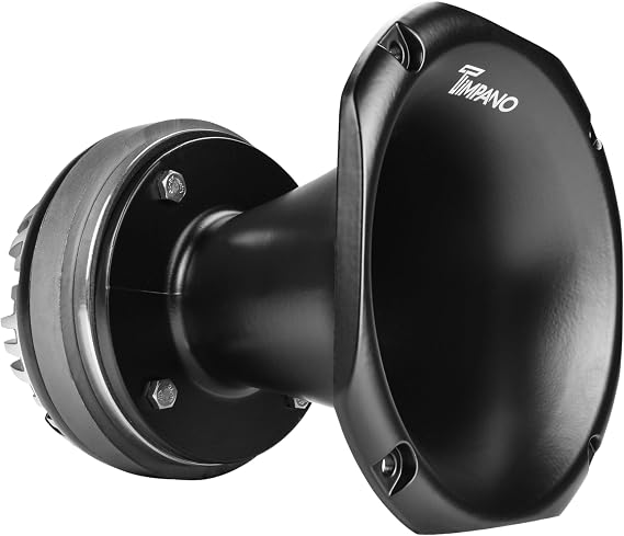 Timpano TPT-DH2000 PRO 2" Exit Compression Driver Horn 450 Watts Max Power 8 Ohm Pro Audio Aluminum Horn + Ferrite Driver