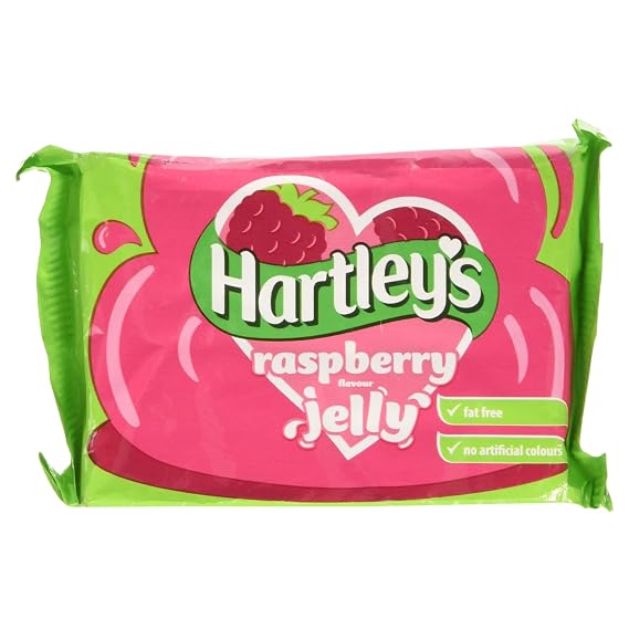 Hartleys Raspberry Jelly / Jello - 135g - Makes 1pt - From Uk
