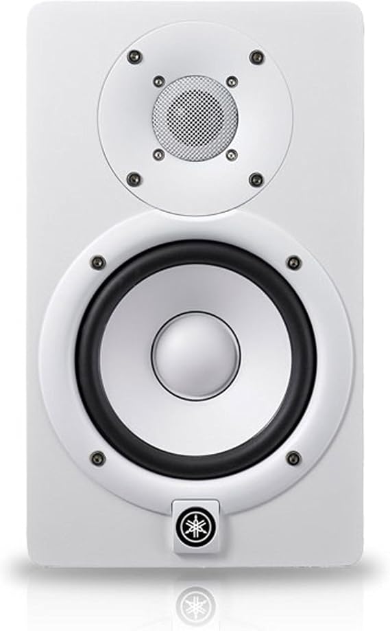 Yamaha HS5 - PA, powered studio monitor speaker for producers, DJs and performers, in white