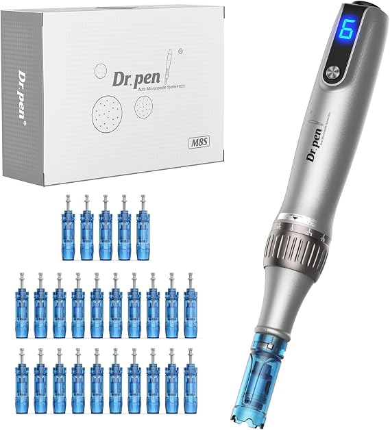 Dr.Pen M8S Microneedling Pen with 25pcs Cartridges