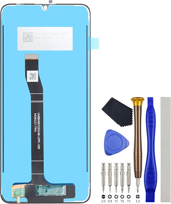 Full LCD Digitizer Touch Screen Assembly Replacement for Huawei nova Y70 Plus nova Y70 Black with Toolkit