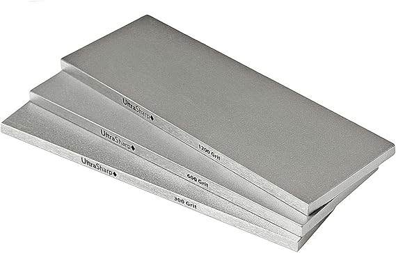 Ultra Sharp Diamond Sharpening Stone Set - 8 x 3 CoarseMediumExtra Fine