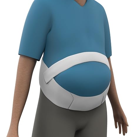 MARS WELLNESS Obesity Belt - Belly Holder Abdominal Binder and Lower Back Support - XL