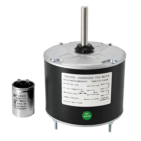 1/4HP Condenser Fan Motor, Fits Goodman Amana 0131M00018PSP