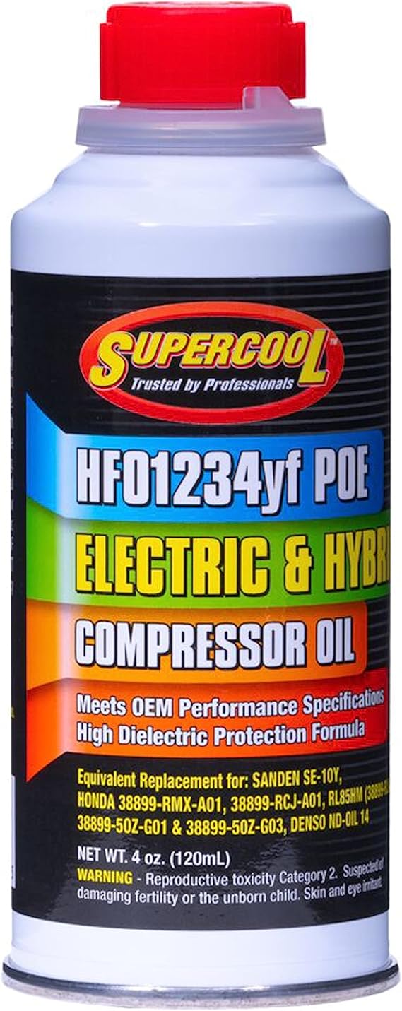 TSI Supercool 1234yf EV Electric Vehicle, Honda Equivalent POE 4oz