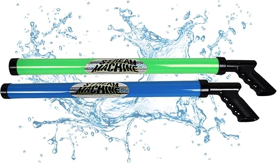 Stream Machine QF-2000 Pack of 2, Single Barrel Long Range Water Launcher