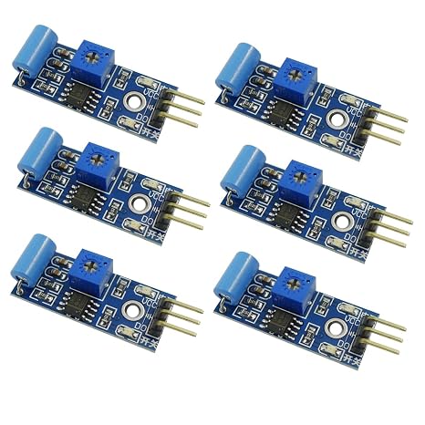 6PCS SW-420 Alarm Motion Sensor Module Vibration Switch for Arduino