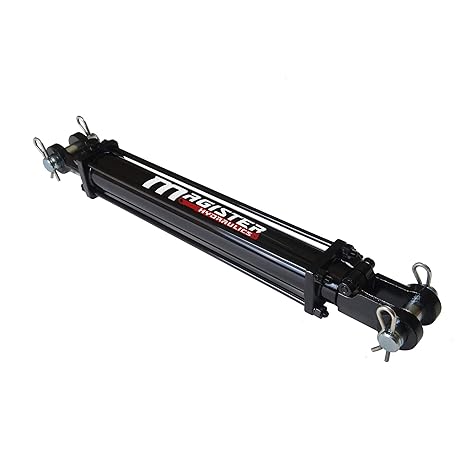 Double Acting Hydraulic Cylinder - AG Tie-Rod Hydraulic Cylinder 2500 PSI Agriculture Standard 2" bore 8" Stroke (2x8 ASAE)