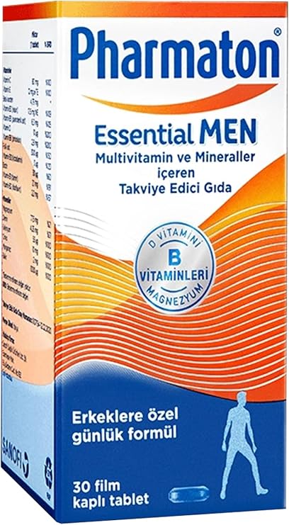 Pharmaton Essential Men Food Supplement 30 Tablets