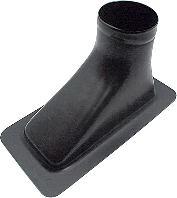 Allstar Performance ALL42141 Black 5" x 9-3/4" Single Hole Offset Plastic Brake Cooling Duct