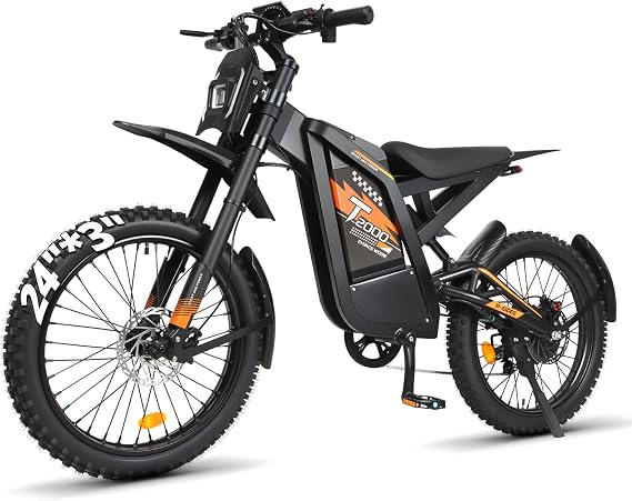 OUXI T2000 Peak 4000W Electric Dirt Bike for Adults, UL2849 Certified