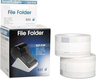 SKPSLPFLW - Seiko Self-Adhesive Folder Labels