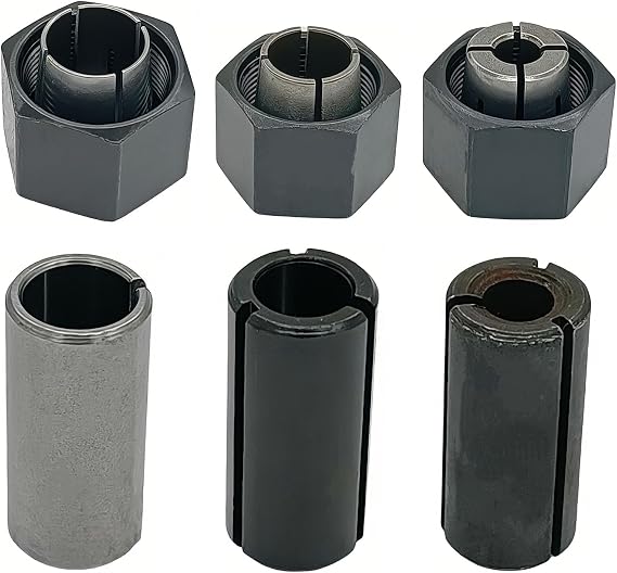 Collet Chuck And Nut Set Replace for Dewalt DW6214 DW618 Router