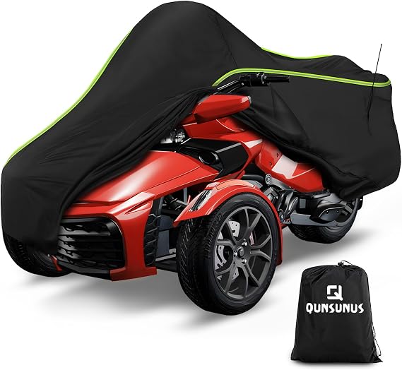 QUNSUNUS Waterproof Motorcycle Cover for Can-Am Spyder F3 Series 2016-2025