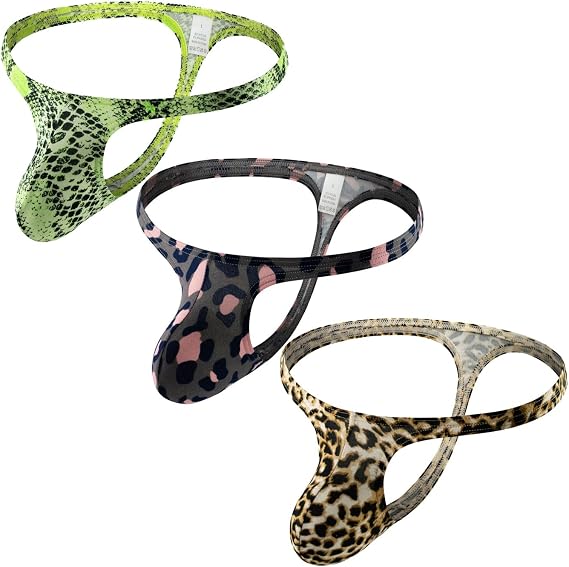 Mens Thongs G String Underwear Sexy Ultra Thin Underpants Pouch T-back Lingerie Panties