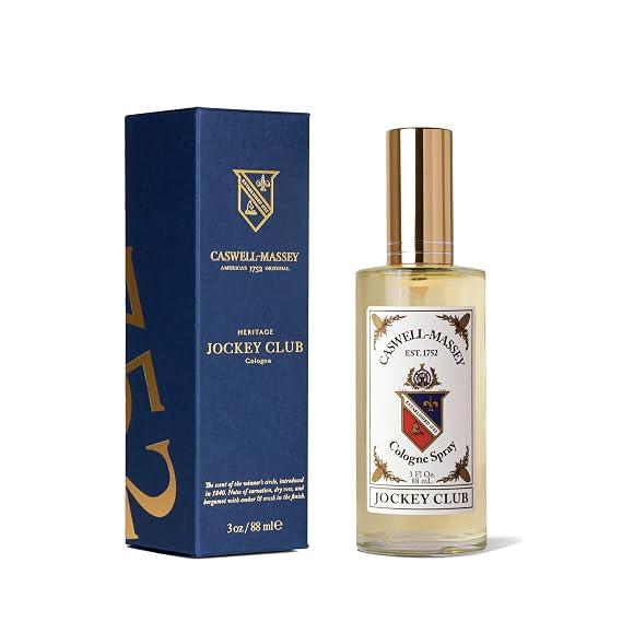 Caswell-Massey Greenbriar Cologne Spray, Classic and Zesty Scent with Citrus, Sage & Patchouli, Fragrance for Men, Made in USA, 0.25 Oz