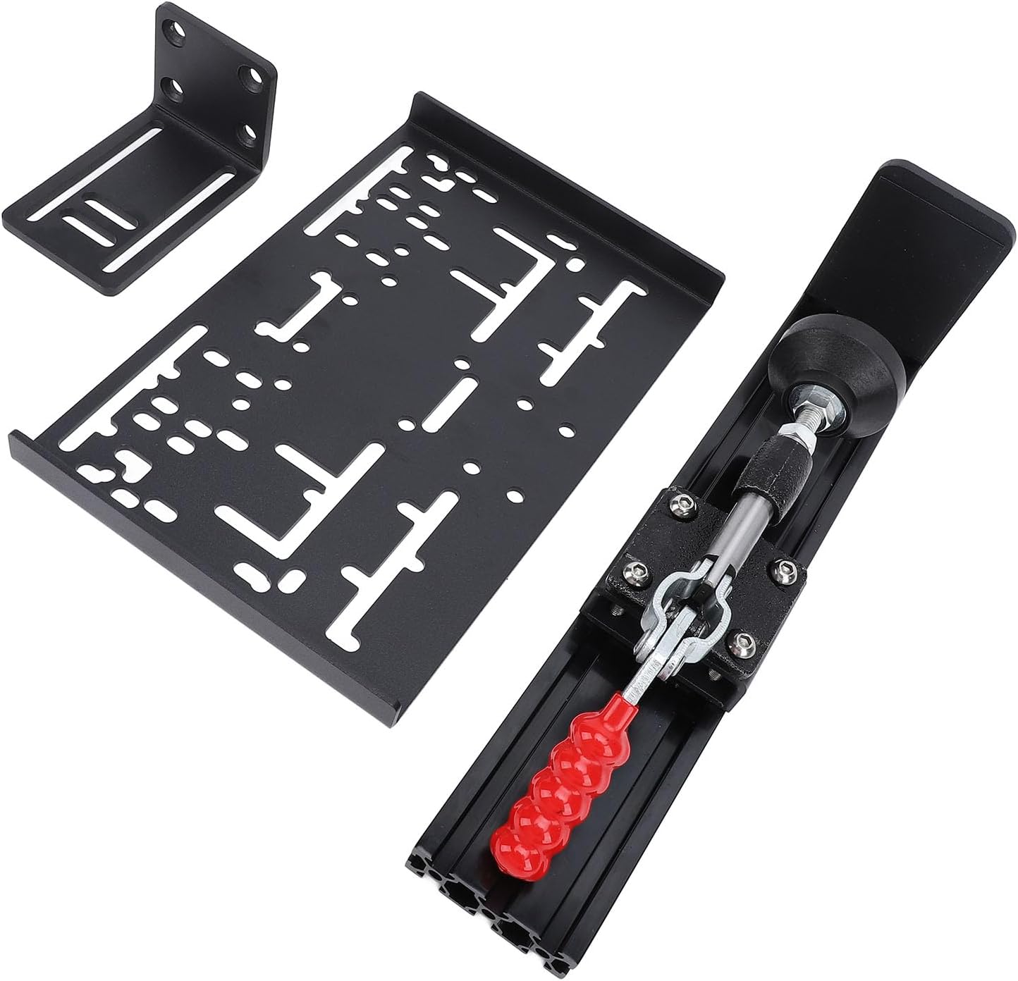 CHICIRIS Racing Shifter Handbrake Kit USB Simulator for PC with Desk Mount Clamp Sequential H Pattern Gear Shifter for G29 G920 Fanatec Moza T300RS