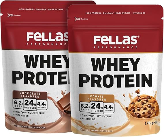 Fellas Whey Protein Tozu 2'li Deneme Paketi (175g x 2)