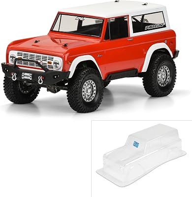 Pro-Line Racing 1973 Ford Bronco Clear Body 110 Rock Crawler PRO331360 CarTruck Bodies Wings & Decals