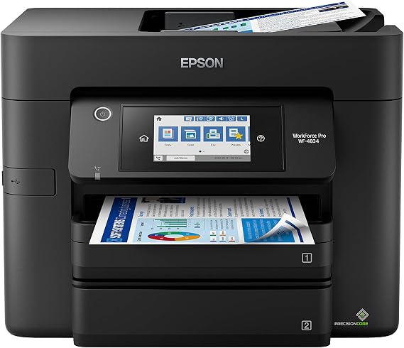 Epson Workforce Pro WF-4834 All-in-One Inkjet Printer