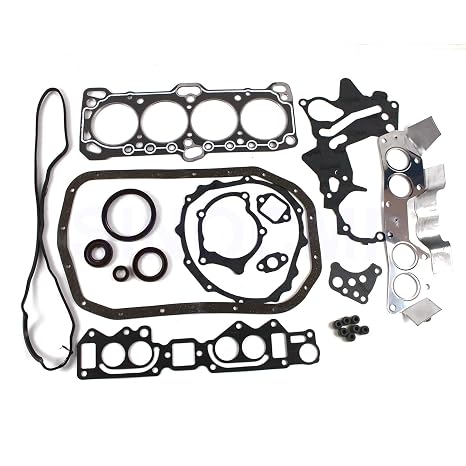 4G63 4G63T Engine Gasket Kit 8 Valve - SINOCMP Excavator Parts for Caterpillar Clark LPG GC15 forklift Mitsubishi Engine,