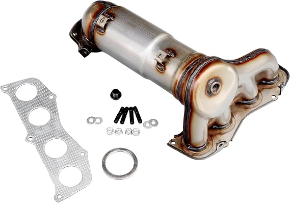 Catalytic Converter Compatible with Toyota Camry 2007 2008 2009 2.4L Ceramic 400 Cells, Toyota Solara 2.4L 2006-2008 Front Left and Right (EPA Compatible)