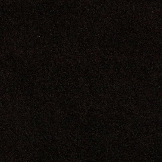60'' Wide WinterFleece Velour Black Fabric By The Yard