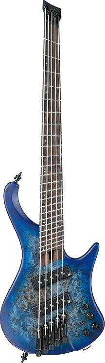 Ibanez Bass Workshop EHB1505MS Bass Guitar - Pacific Blue Burst Flat