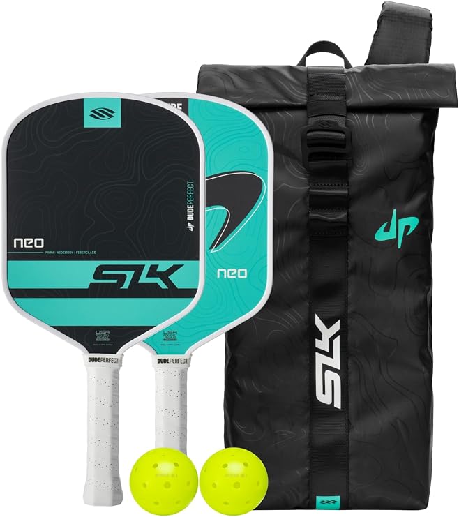 Selkirk Sport SLK Neo ピックルボールパドル 2個セット | グラファイトまたはグラスファイバー