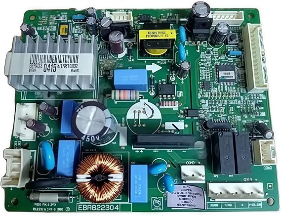 Refrigerator Main Control PCB Motherboard EBR82230415/EBR822304,Tested & Functional,Pre-Programmed,Compatible with LG,Direct Fit,Control Board Parts