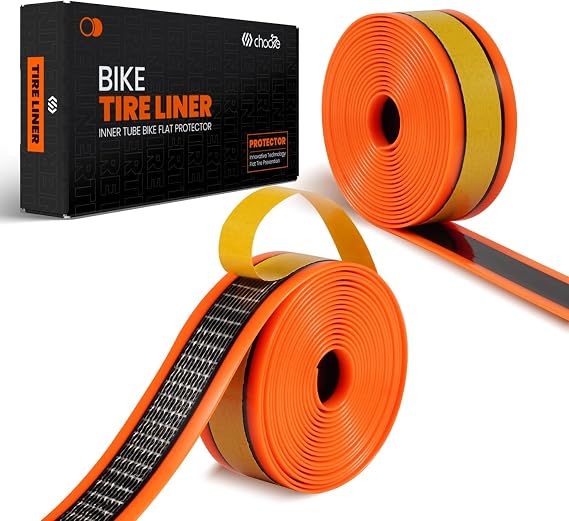 Bike Tyre Liners, Anti-Puncture Tyre Liner Self-Adhesive, Inner Tube Protection Tape for 18/20/24/26/27.5/28/29 Mountain/E-Bike/Road/Fat/700c Bicycle Tires