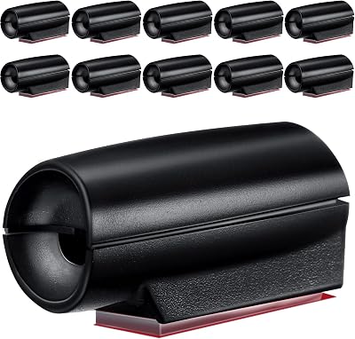 Frienda 10 Pcs Deer Whistles for Vehicles, Car, Deer Horn Avoids Collisions Vehicles Wind Activated Ultrasonic Waterproof Warning for Car Motorcycles Animal Save Alert TrunksBlack,E Style