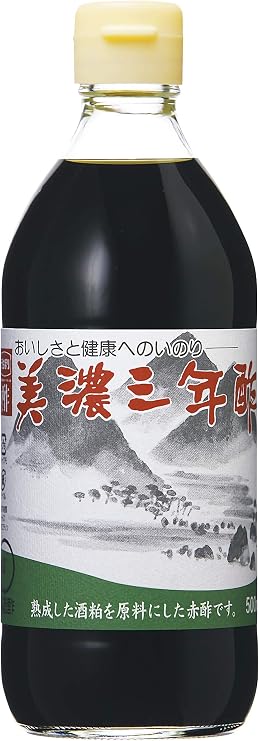 Uchibori Jozo Mino Sannen Vinegar 500ml Grain Vinegar Lees Vinegar Kasu Vinegar Rice Vinegar Seasoning Uchibori Vinegar Pure Rice Vinegar Red Vinegar