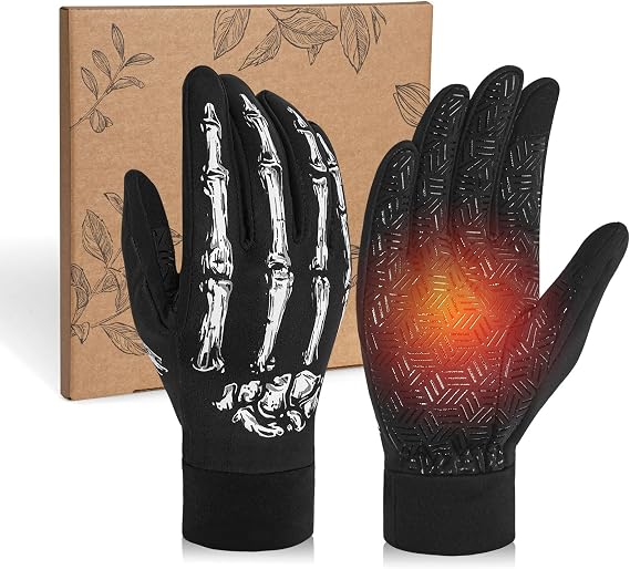 RIGWARL Gloves for Cool&Cold Weather Waterproof, Winter Gloves for Men Women Touch Screen